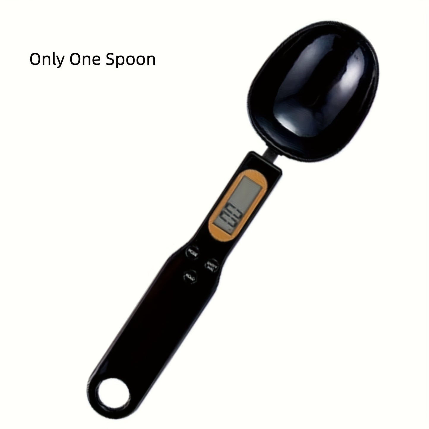 Digital Measuring Spoon | High Precision 0.1g Accuracy | Rechargeable Kitchen Scale for Baking & Cooking | Ergonomic Handle with USB Charging | Multi-Use for Coffee, Tea, Spices | Easy-to-Read Display | Durable Plastic, Bakin