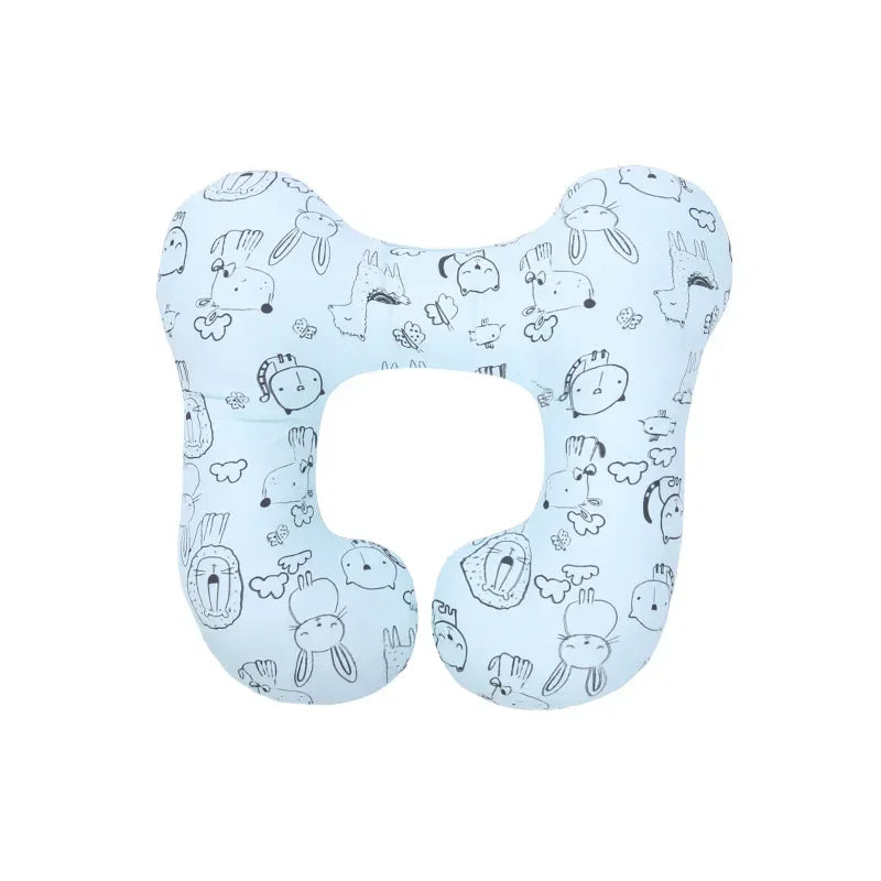 Baby Stroller U-Shaped Neck Pillow - Cartoon Design Newborn Car Seat Sleeping Headrest Cushion Kids Neck Support Protector