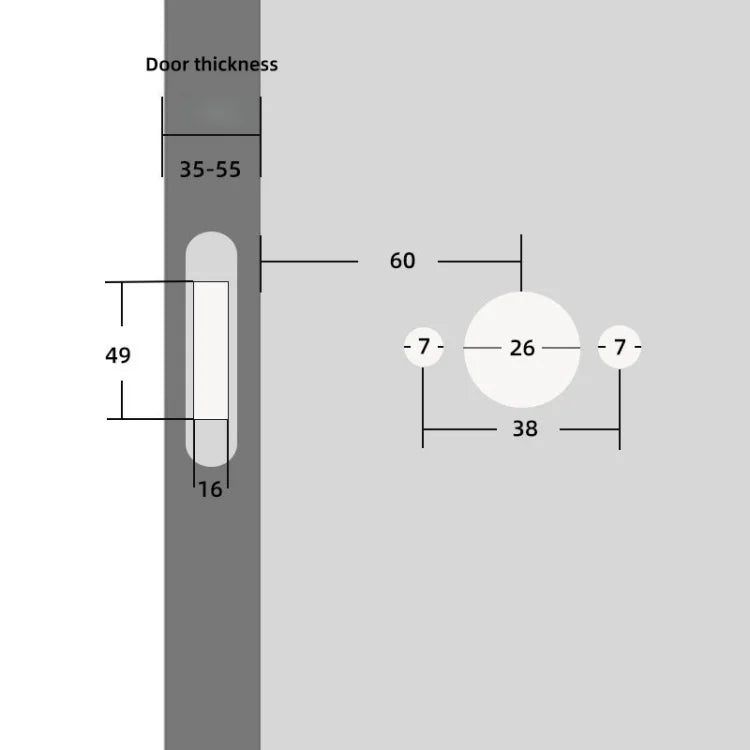 Bluetooth Fingerprint Smart Door Lock with Keyboard Handle for Home Apartment Office Front Door Bedroom Front Door Lock