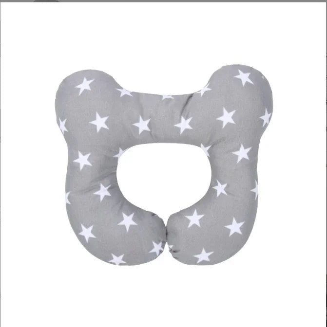 Baby Stroller U-Shaped Neck Pillow - Cartoon Design Newborn Car Seat Sleeping Headrest Cushion Kids Neck Support Protector
