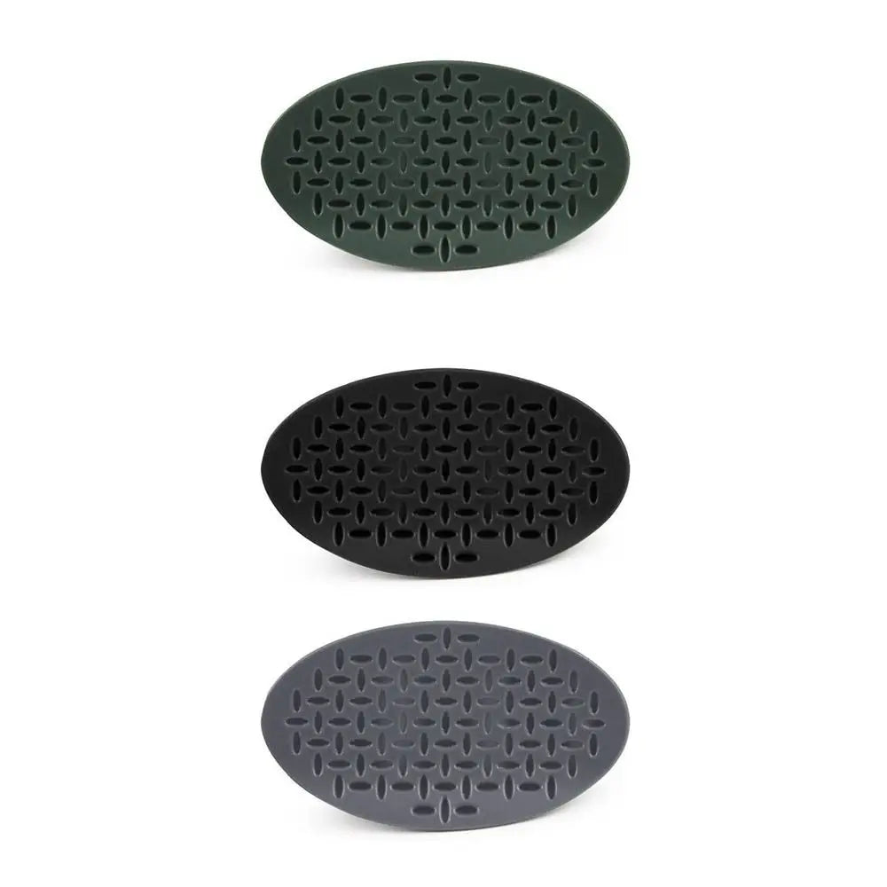 1 Pair Washable Weight Lifting Grips 3-finger Silicone Grip Silicone Palm Grips Breathable Anti-slip Dumbbell Grippers