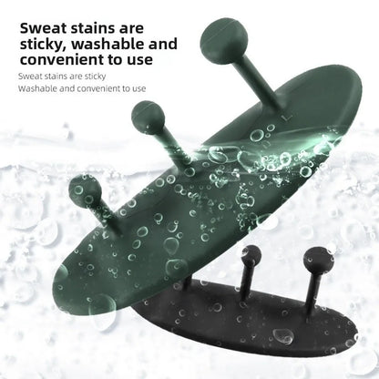 1 Pair Washable Weight Lifting Grips 3-finger Silicone Grip Silicone Palm Grips Breathable Anti-slip Dumbbell Grippers