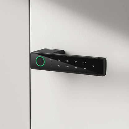 Bluetooth Fingerprint Smart Door Lock with Keyboard Handle for Home Apartment Office Front Door Bedroom Front Door Lock