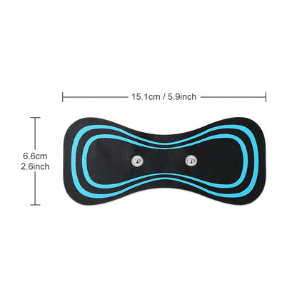 Mini Portable EMS Neck Massager Electric Neck Stretcher For  Cervical Muscle Pain Relief And Shoulder Relaxation Massage Patch