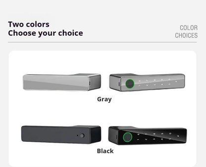 Bluetooth Fingerprint Smart Door Lock with Keyboard Handle for Home Apartment Office Front Door Bedroom Front Door Lock